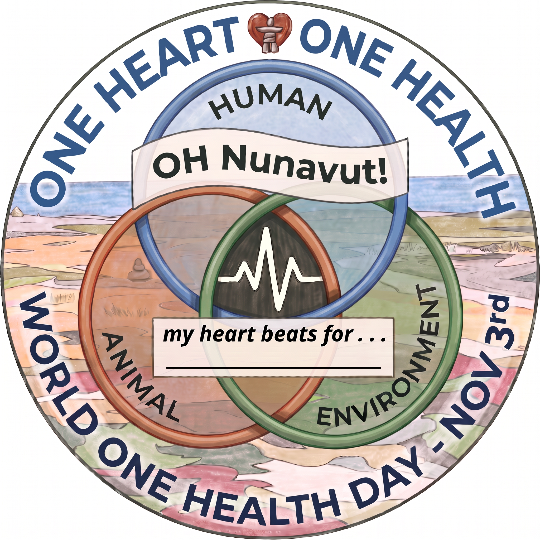 OH Nunavut My Heart Beats For badge preview